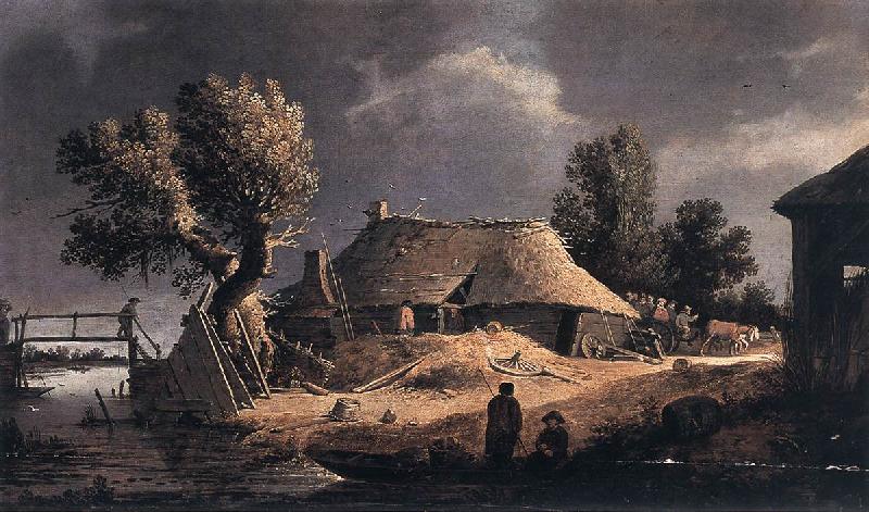 BLOOT, Pieter de Landscape with Farm